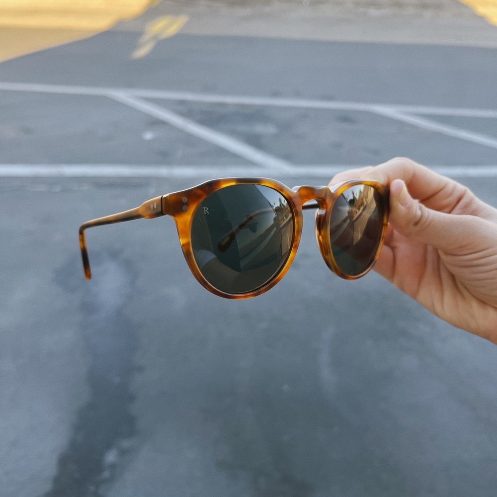 RAEN Remmy Sunglasses in Split Finish Root Beer - Not Polarized - Size 49